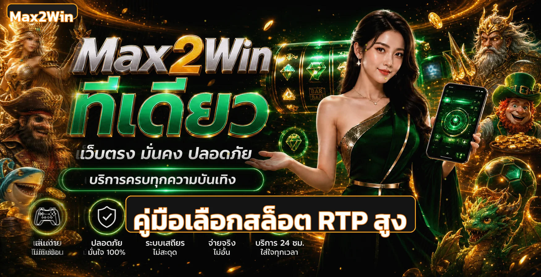 Max2Win วิธีเลือกสล็อต RTP สูงให้เหมาะกับงบ